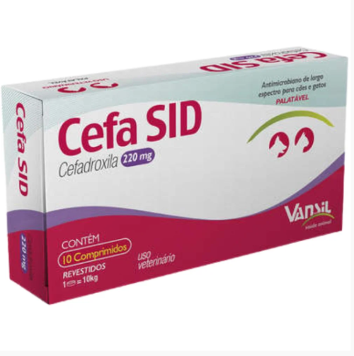 Cefa Sid 660Mg 10 Comprimidos