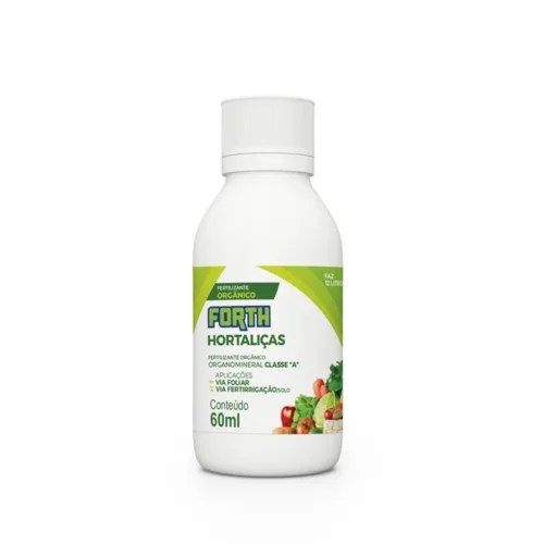 FERTILIZANTE PARA HORTALIÇAS CONCENTRADO FORTH 60ML