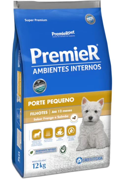 Premier Filhotes Ambientes Internos 12Kg