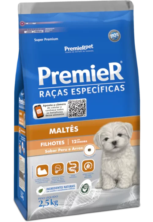 Premier Maltes Filhote 2,5 Kg