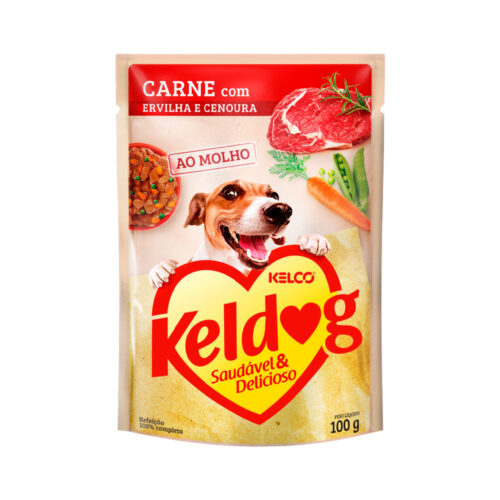 Sachê Keldog Cães Adulto Carne 100G