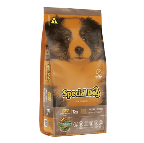 Special Dog Junior Vegetais 15Kg