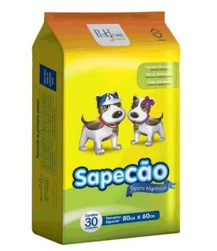 TAPETE HIGIENICO SAPECAO 30UN