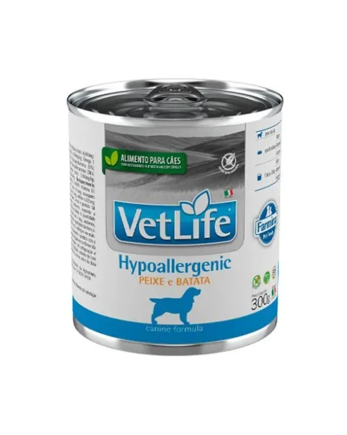 Vet Canine Wet Hypo Peixe 300G
