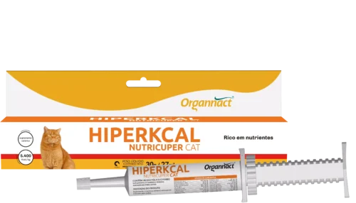 Suplemento Organnact Hiperkcal Nutricuper Cat - 27 mL