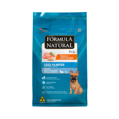 FORMULA NATURAL PRO CAES FILHOTE MINI E PEQUENO 15KG