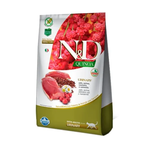 ND QUINOA FELINE ADULTO URINARY 7,5KG