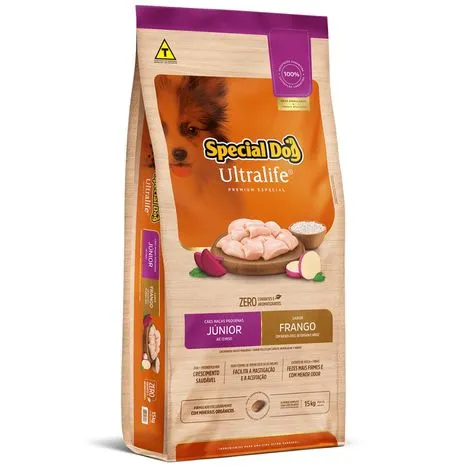 SPECIAL DOG ULTRALIFE JUNIOR RAÇAS PEQUENAS 15KG