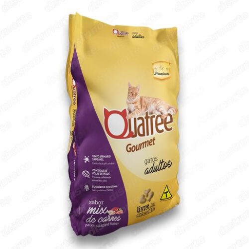 QUATREE GOURMET GATO ADULTO MIX CA1KG