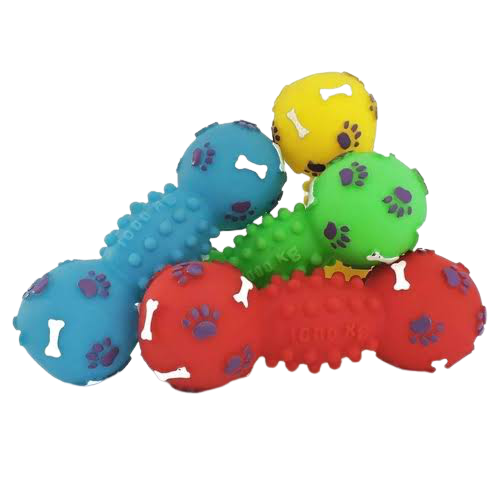 BRINQUEDO VINIL HALTERES PATINHA 11CM