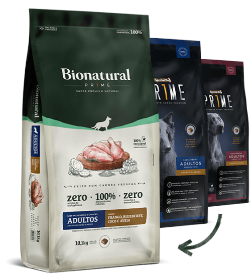 BIONATURAL CAES RAÇAS MÉDIAS E GRANDES ADULTO FRANGO 15KG